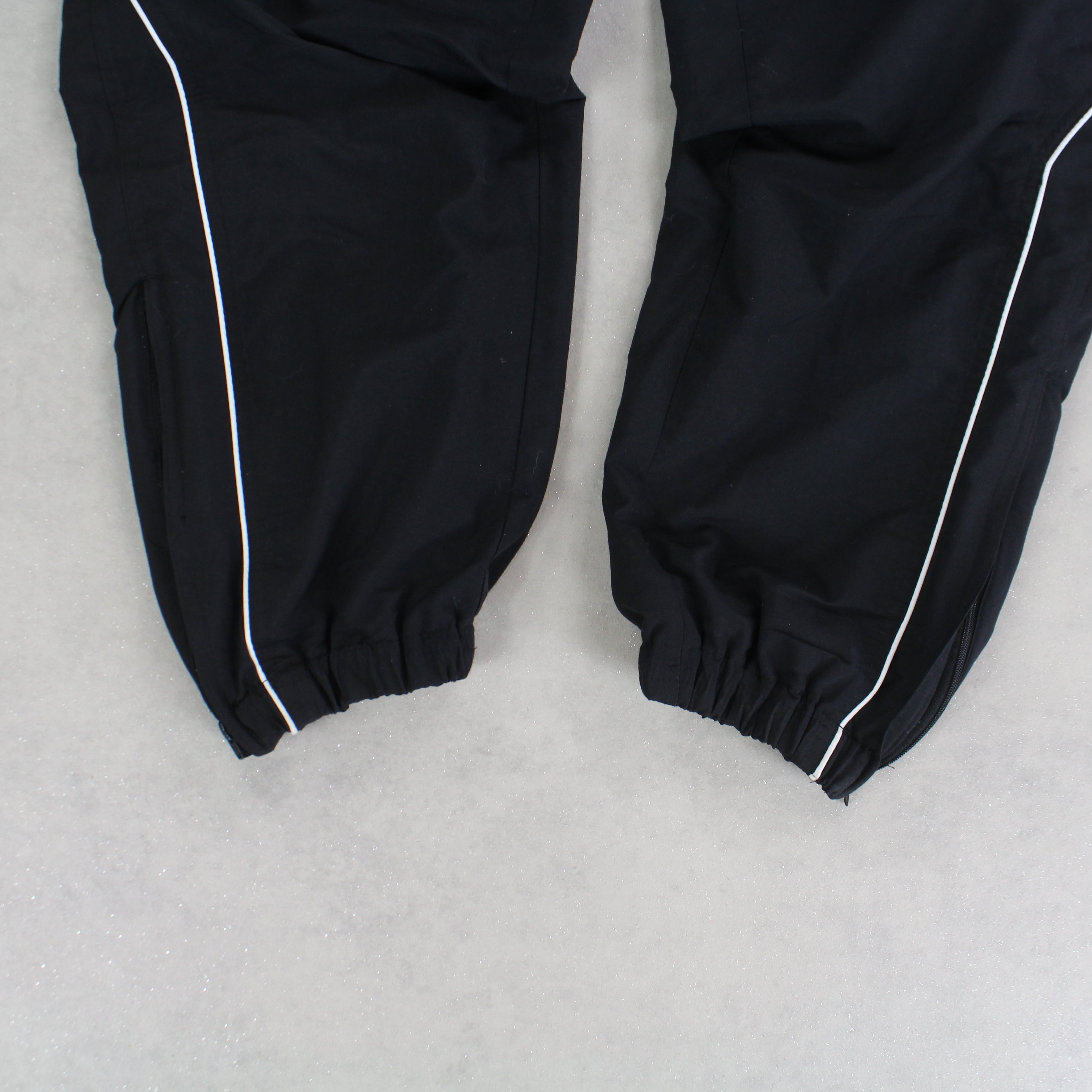 RARE 2000s Trackpants Black-OSI