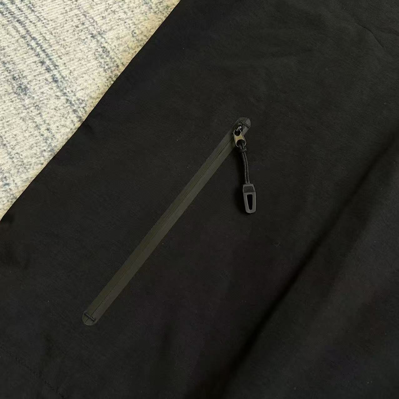 Mertra Monogram Shell Jacket Black