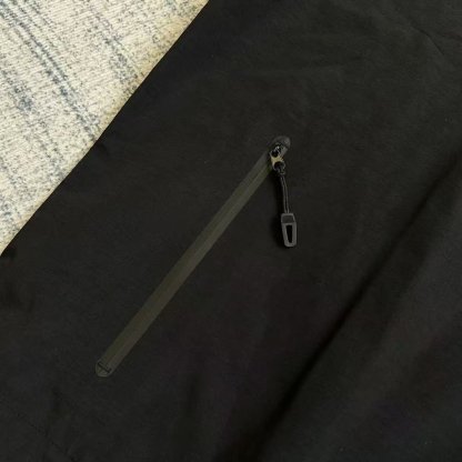 Mertra Monogram Shell Jacket Black