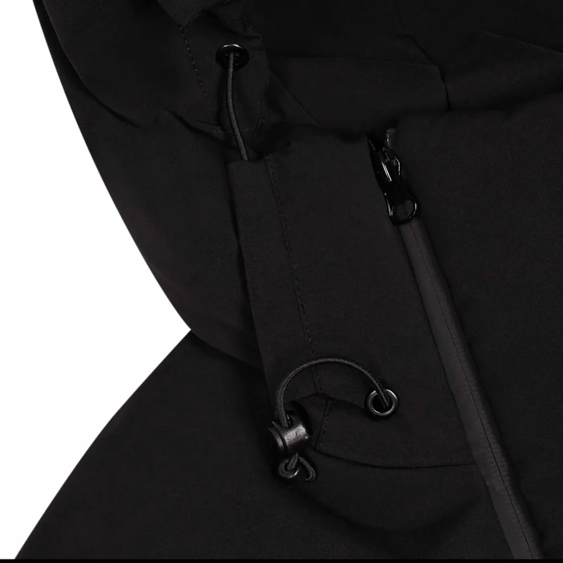  Hyperdrive Technical Puffer Jacket – Black Reflective-OSI