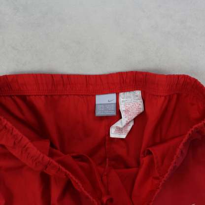 RARE 00s Baggy Trackpants Red-OSI