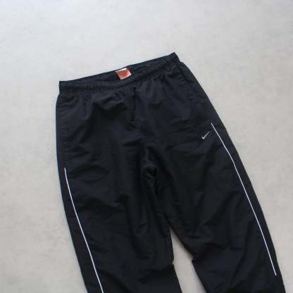 RARE 2000s Trackpants Black-OSI