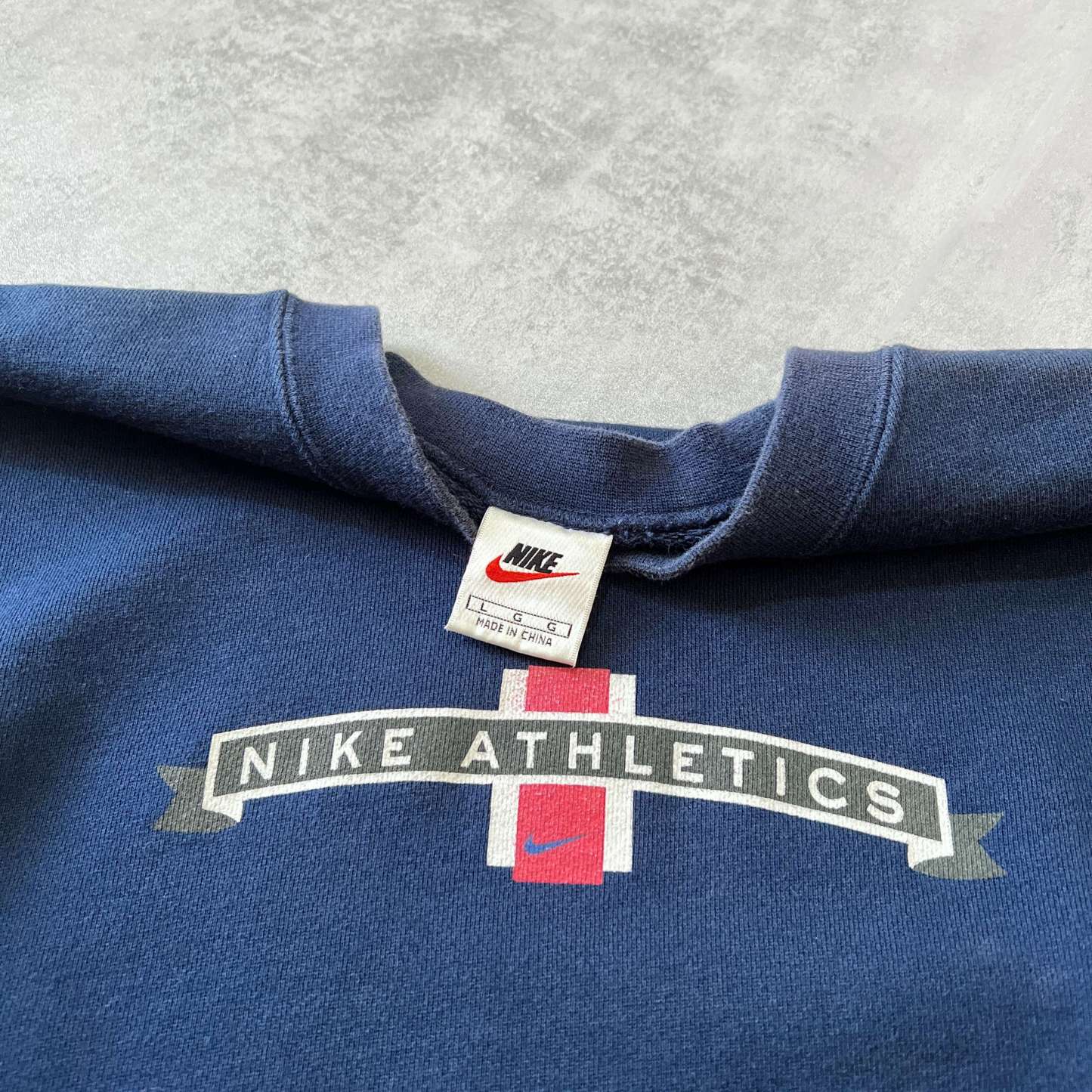 1990s heavyweight spellout sweatshirt-OSI