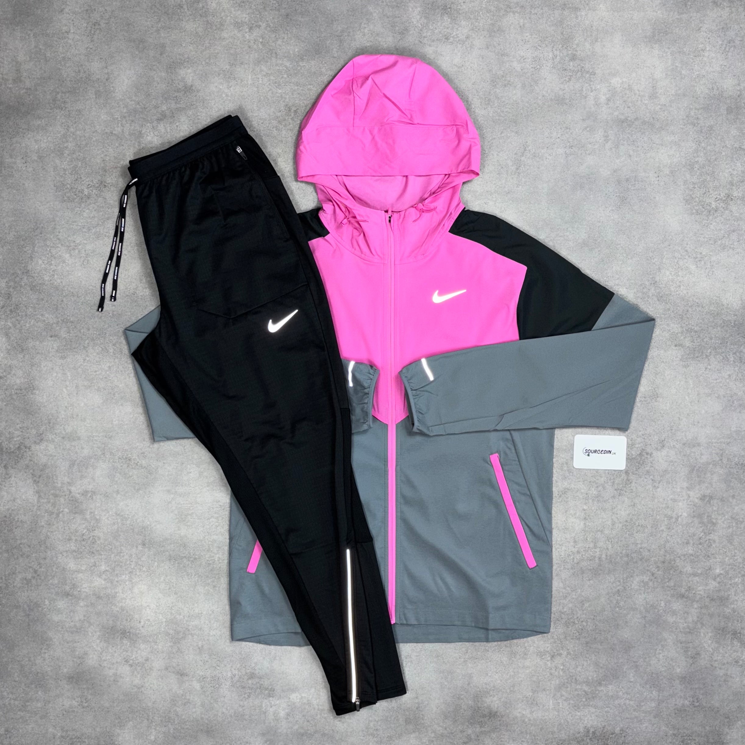 Uv Windrunner Jacket Playfull Pi & Black Phenom Pants Set-OSI