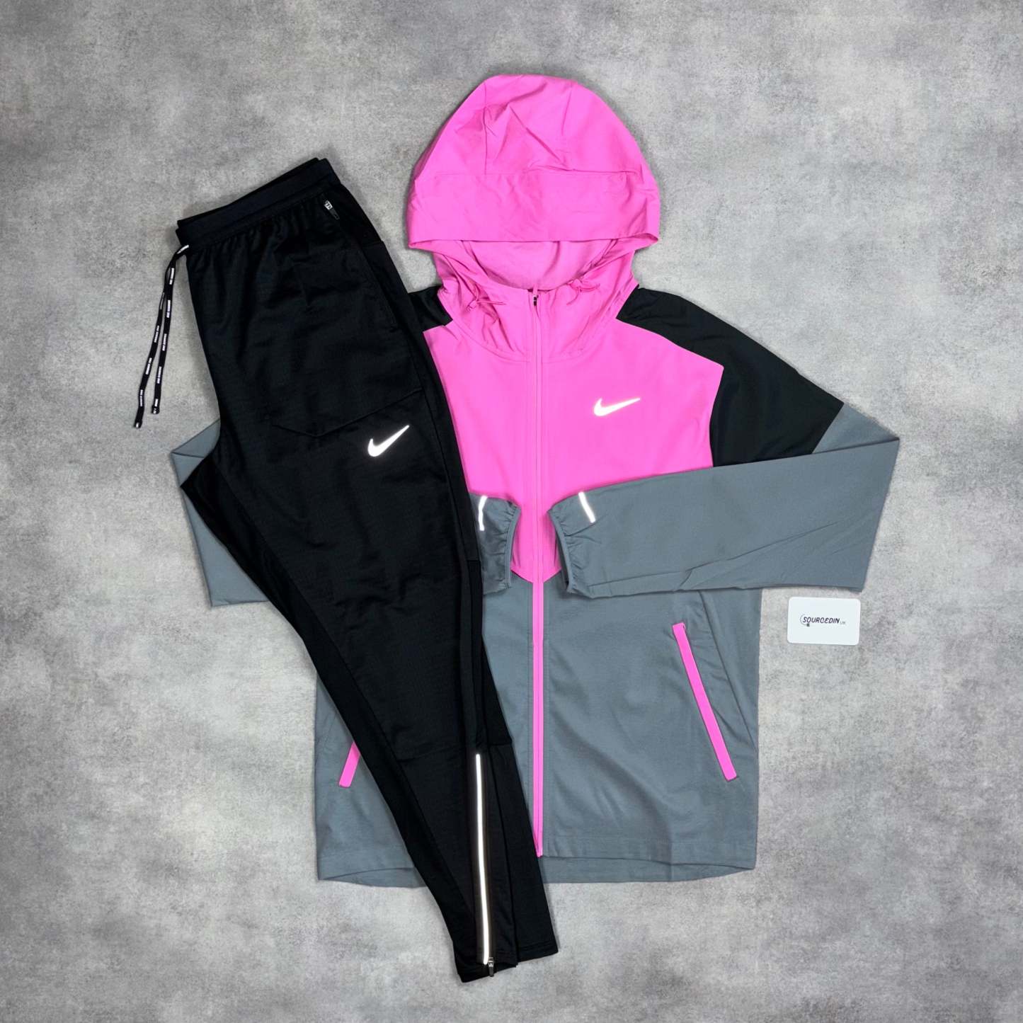 Uv Windrunner Jacket Playfull Pi & Black Phenom Pants Set-OSI