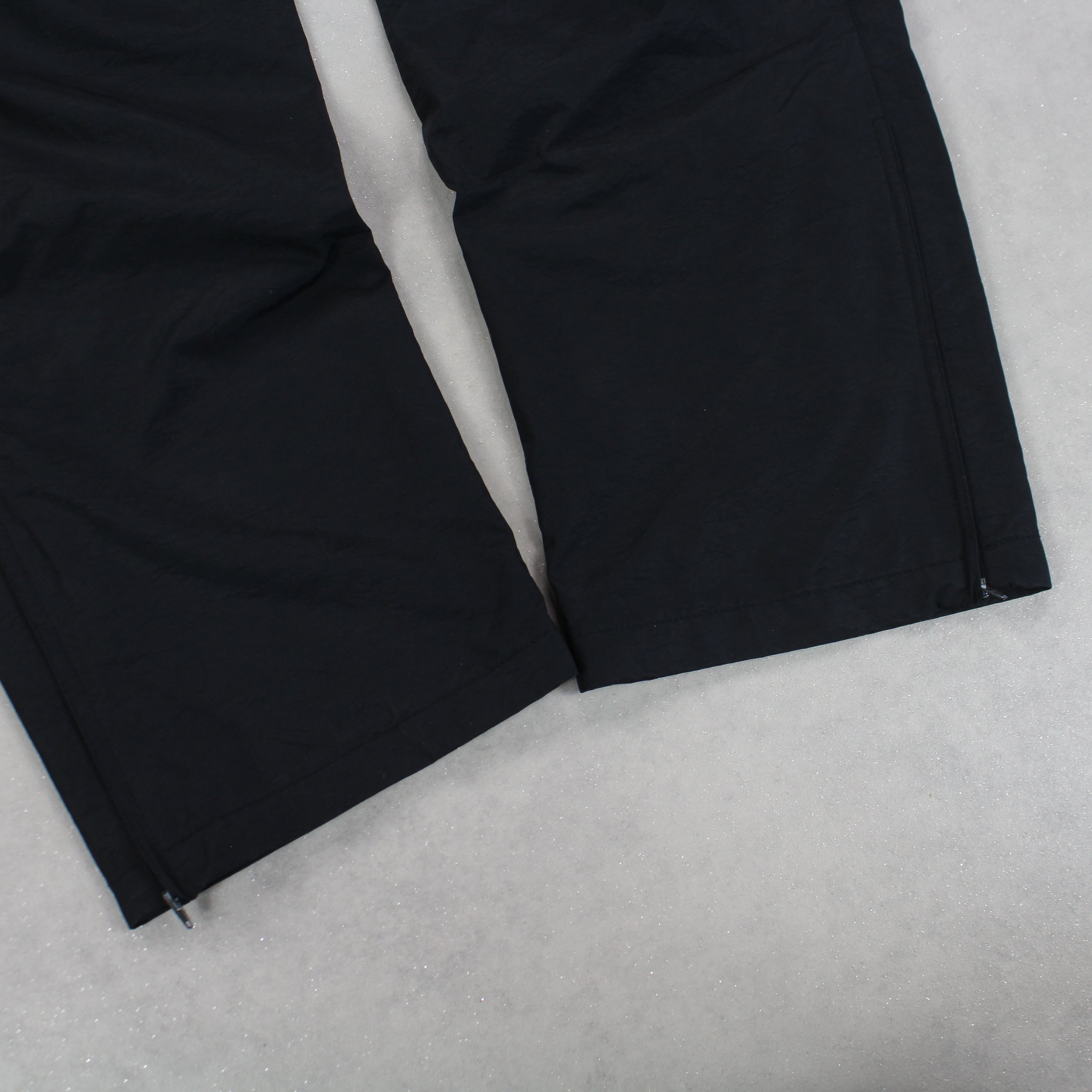 RARE 2000s Trackpants Black-OSI