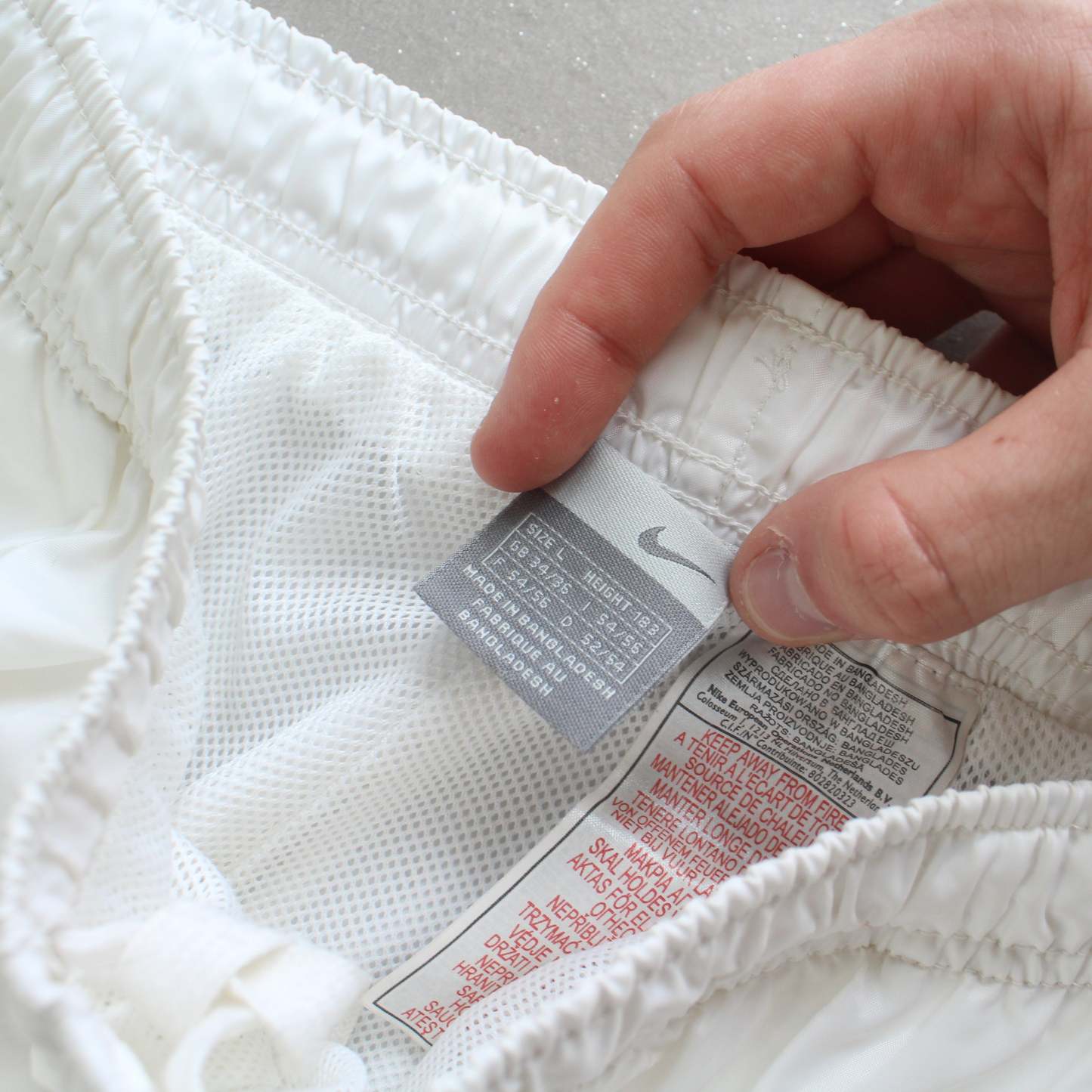 SUPER RARE 2000s Trackpants White-OSI