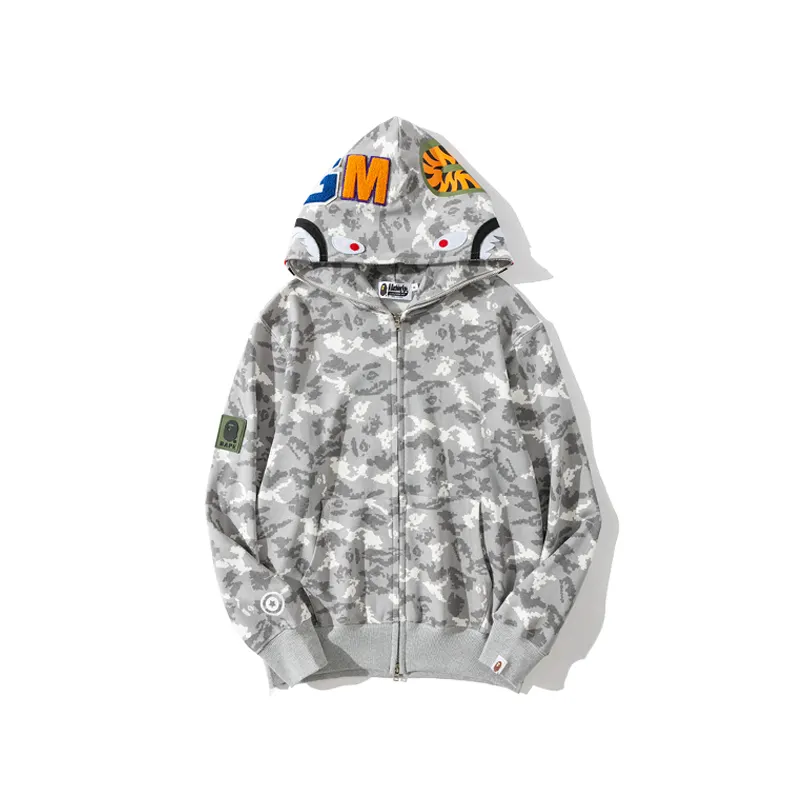  WGM Grey CAMO Hoodie-OSI