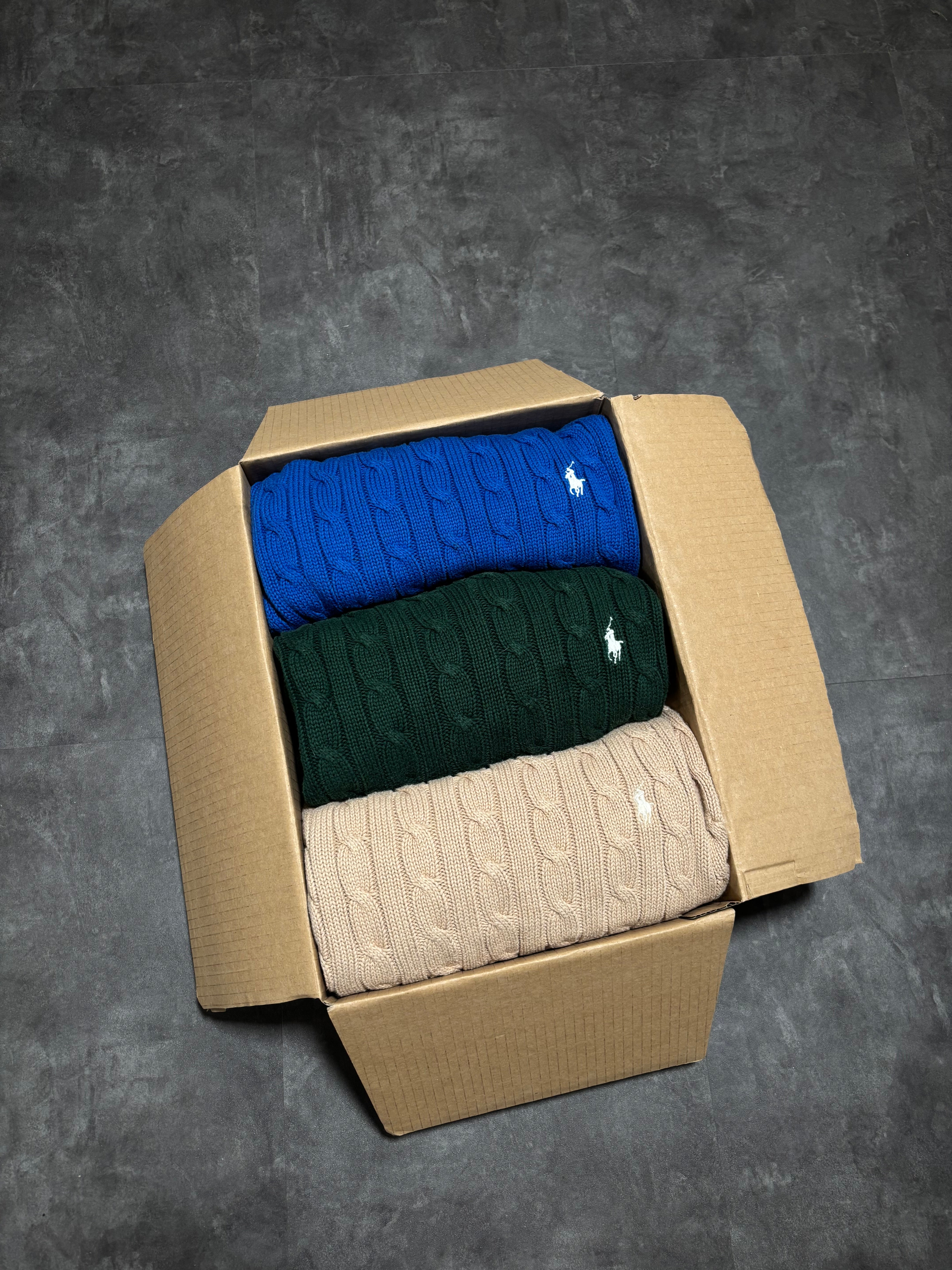 POLO VINTAGE MYSTERY BOX (3 SWEATER)-OSI