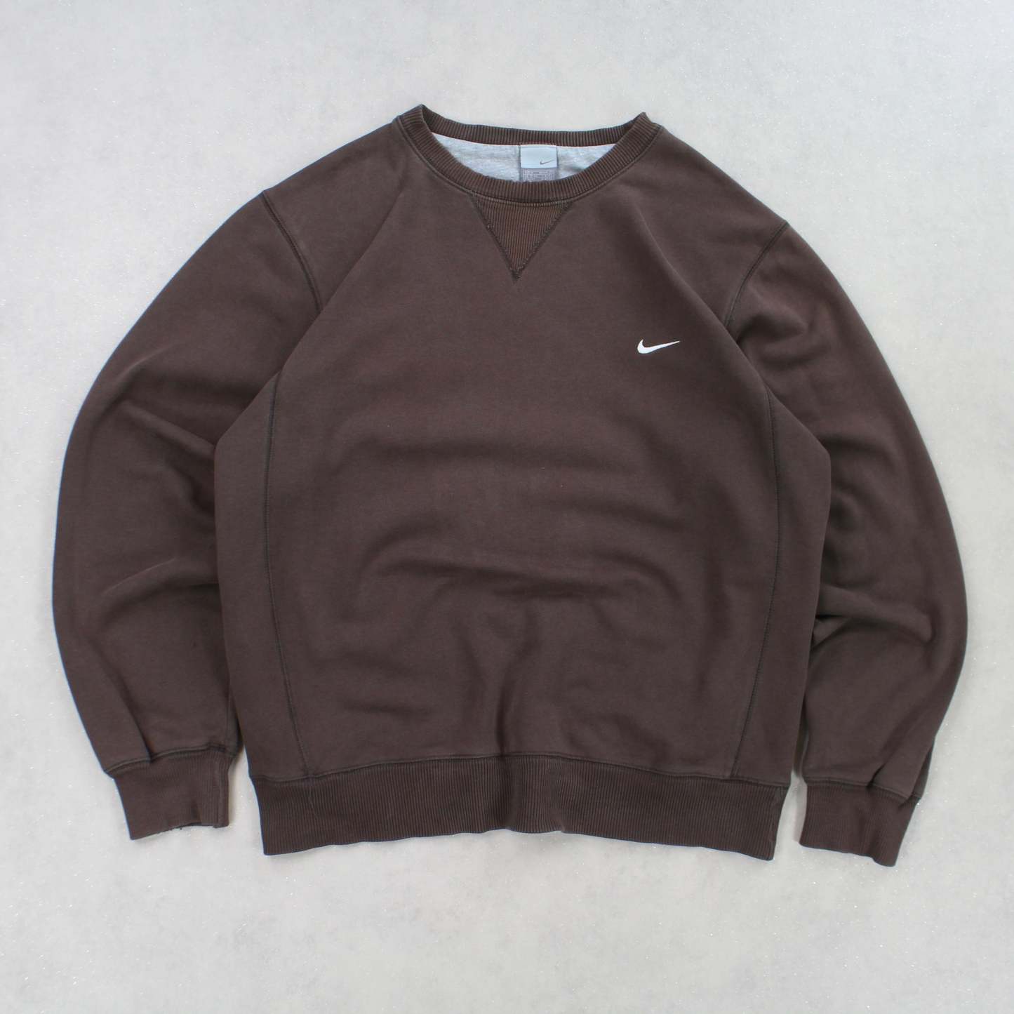 SUPER RARE 2000s  Sweatshirt Brown-OSI