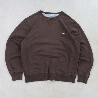 SUPER RARE 2000s  Sweatshirt Brown-OSI