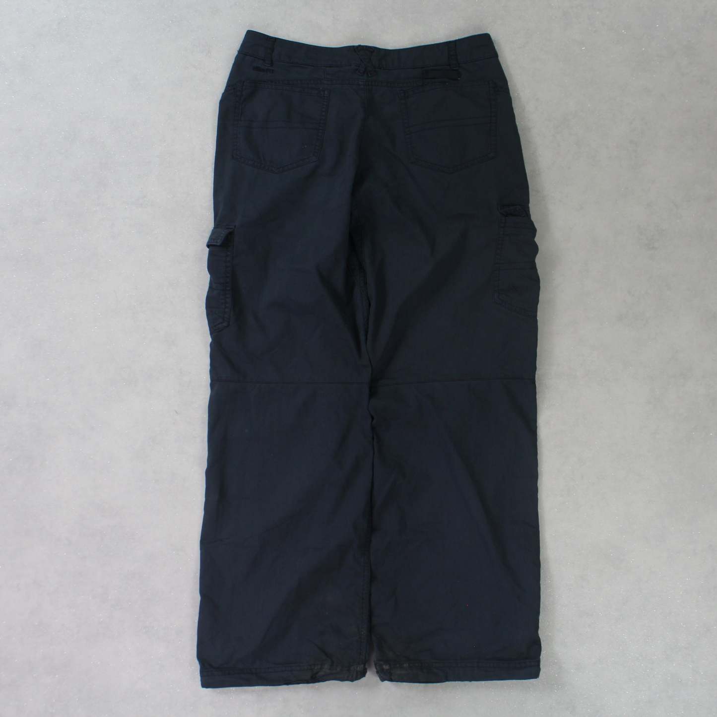 RARE Vintage 00s Womens Cargo Pants Black-OSI