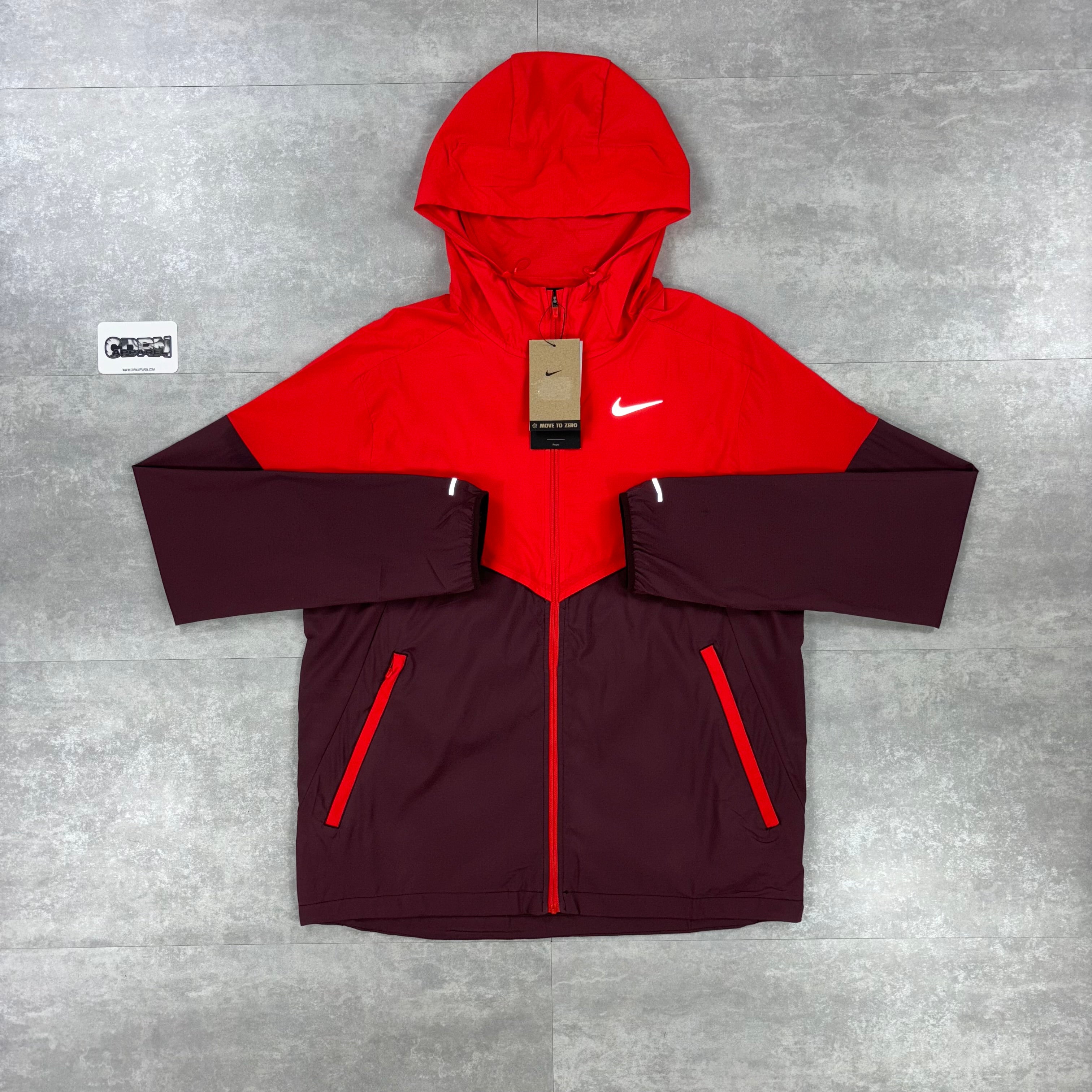 Light Crimson UV Windbreaker & Light Crimson Shorts Set-OSI