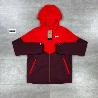 Light Crimson UV Windbreaker & Light Crimson Shorts Set-OSI