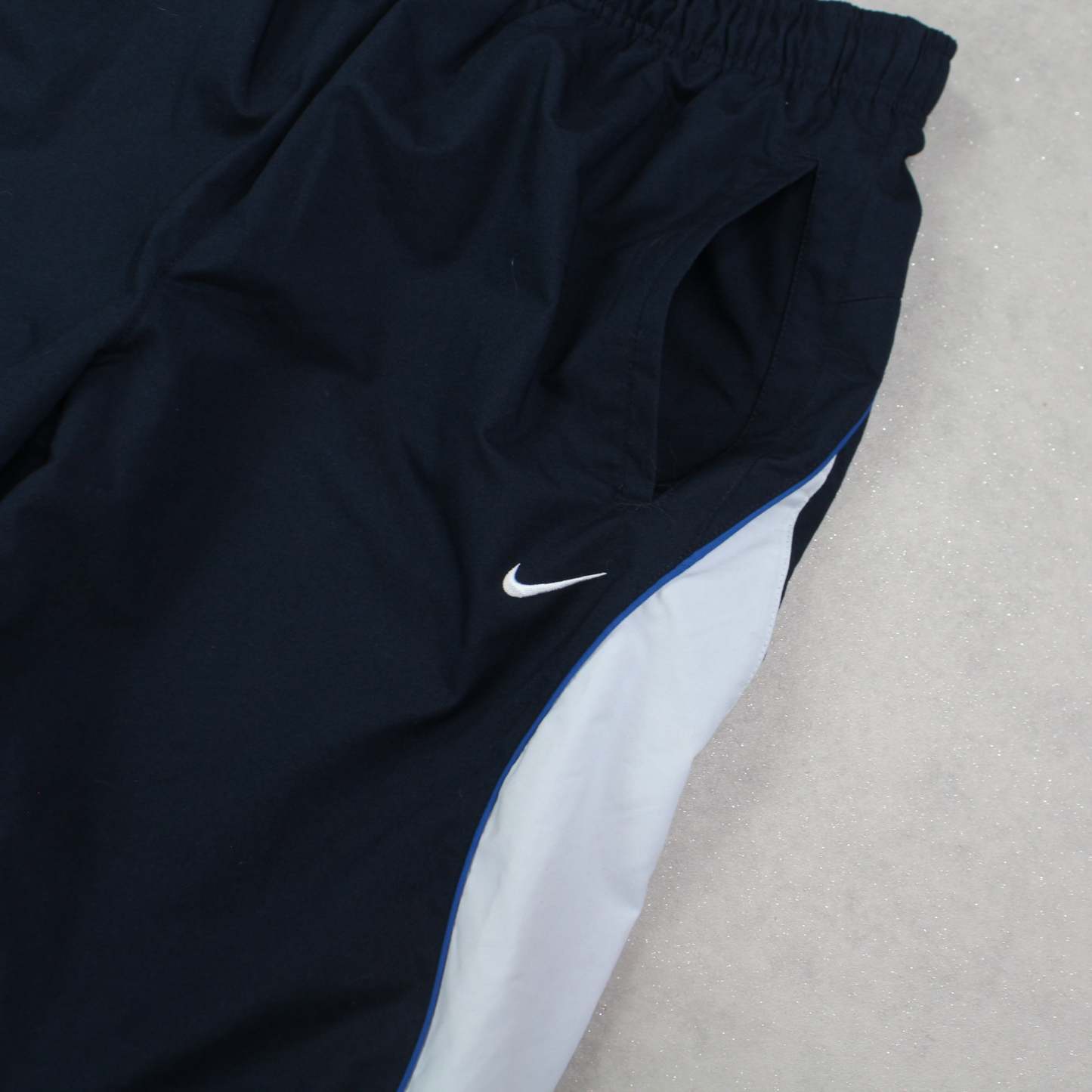 RARE 2000s Baggy Trackpants Navy-OSI