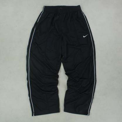 RARE 2000s Baggy Trackpants Black-OSI