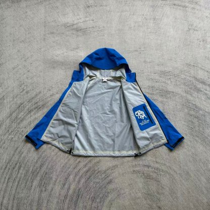 Mertra Monogram Shell Jacket Blue