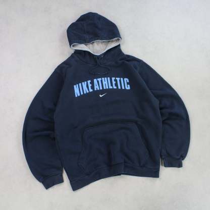 RARE 2000s  Hoodie Navy-OSI