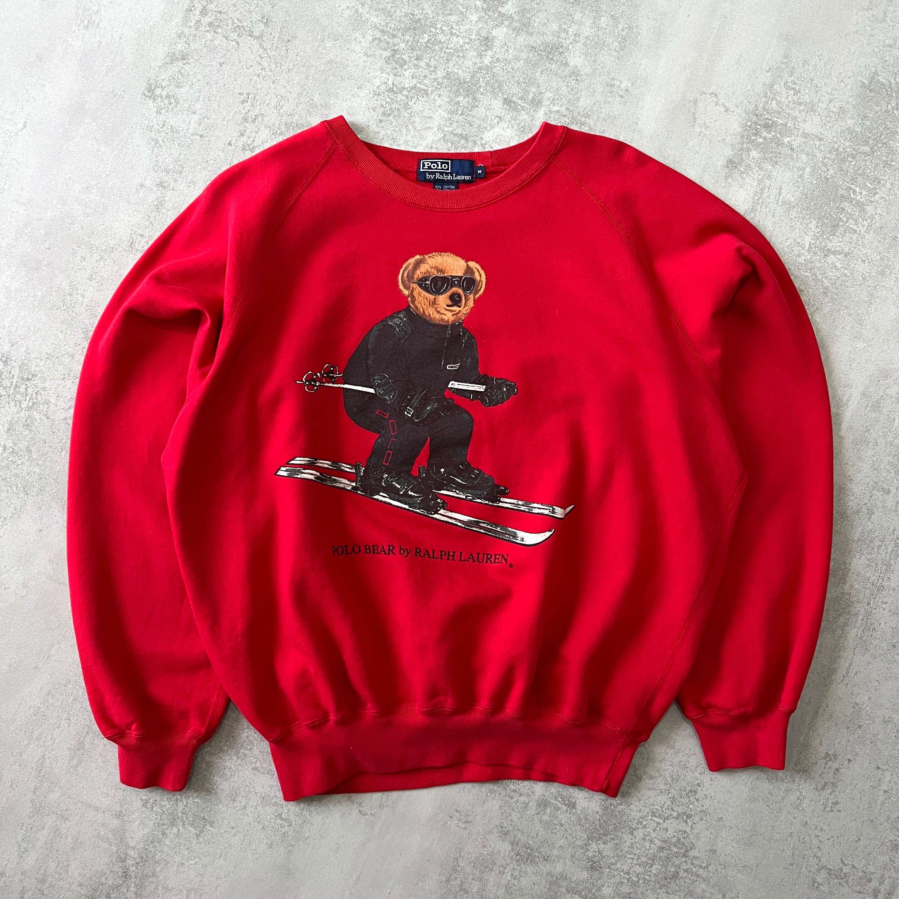 1990s heavyweight embroidered sweatshirt-OSI