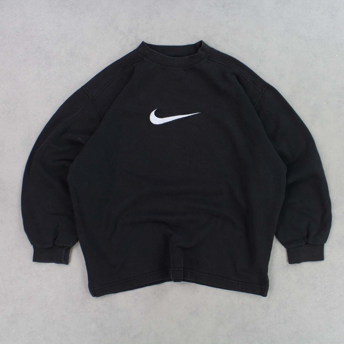 RARE 1990s  Sweatshirt Black-OSI
