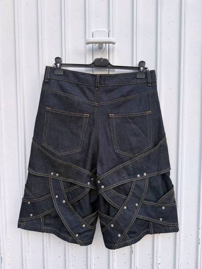 Raw Cowboy Denim Shorts-OSI