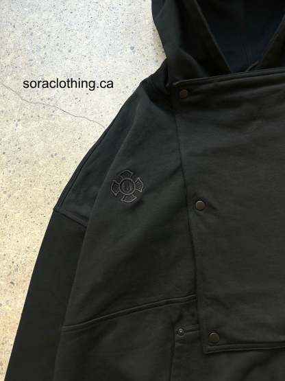 "Flame" Hoodie Black-OSI