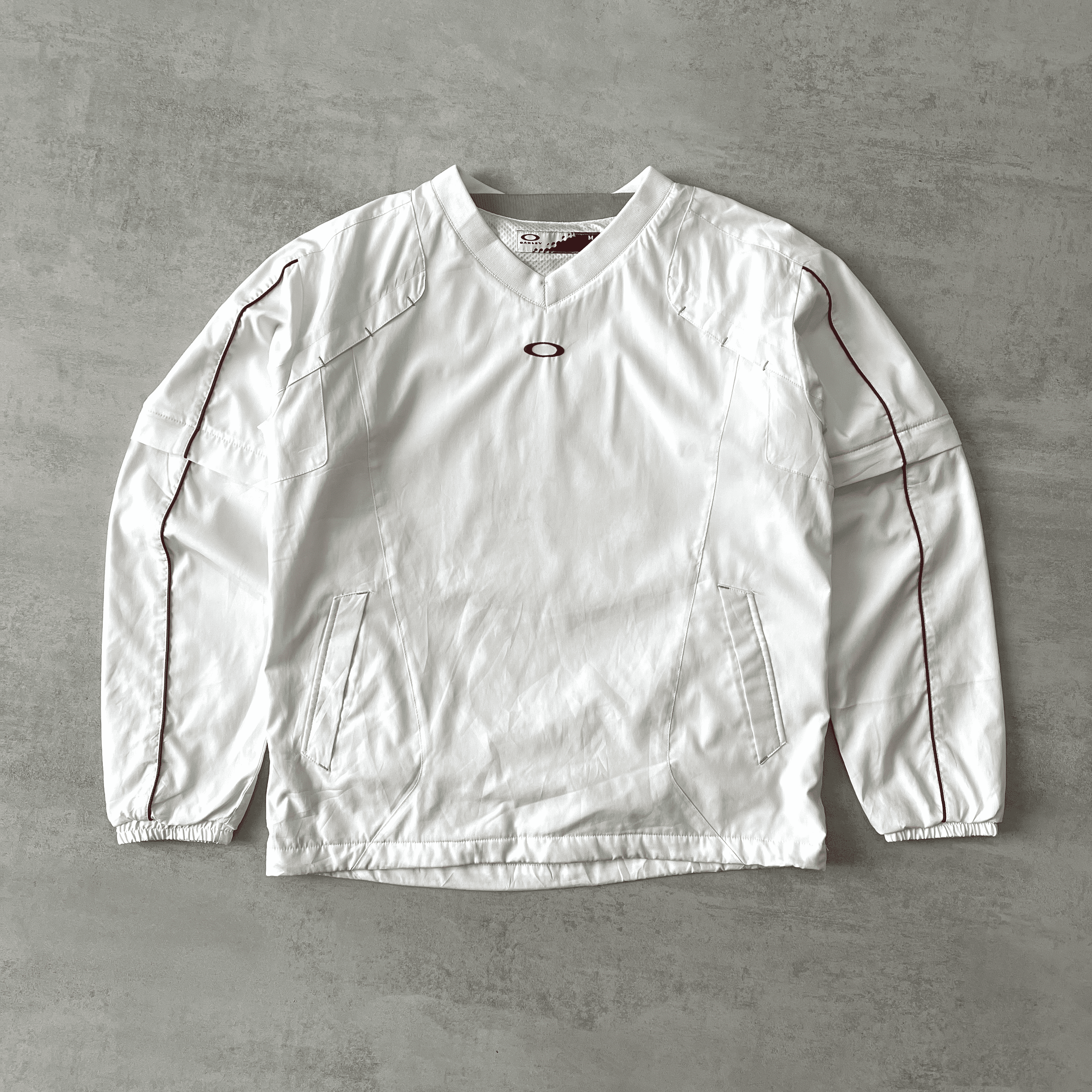 RARE 1990s heavyweight emboredired sweatshirt-OSI