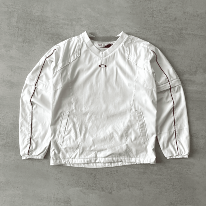 RARE 1990s heavyweight emboredired sweatshirt-OSI