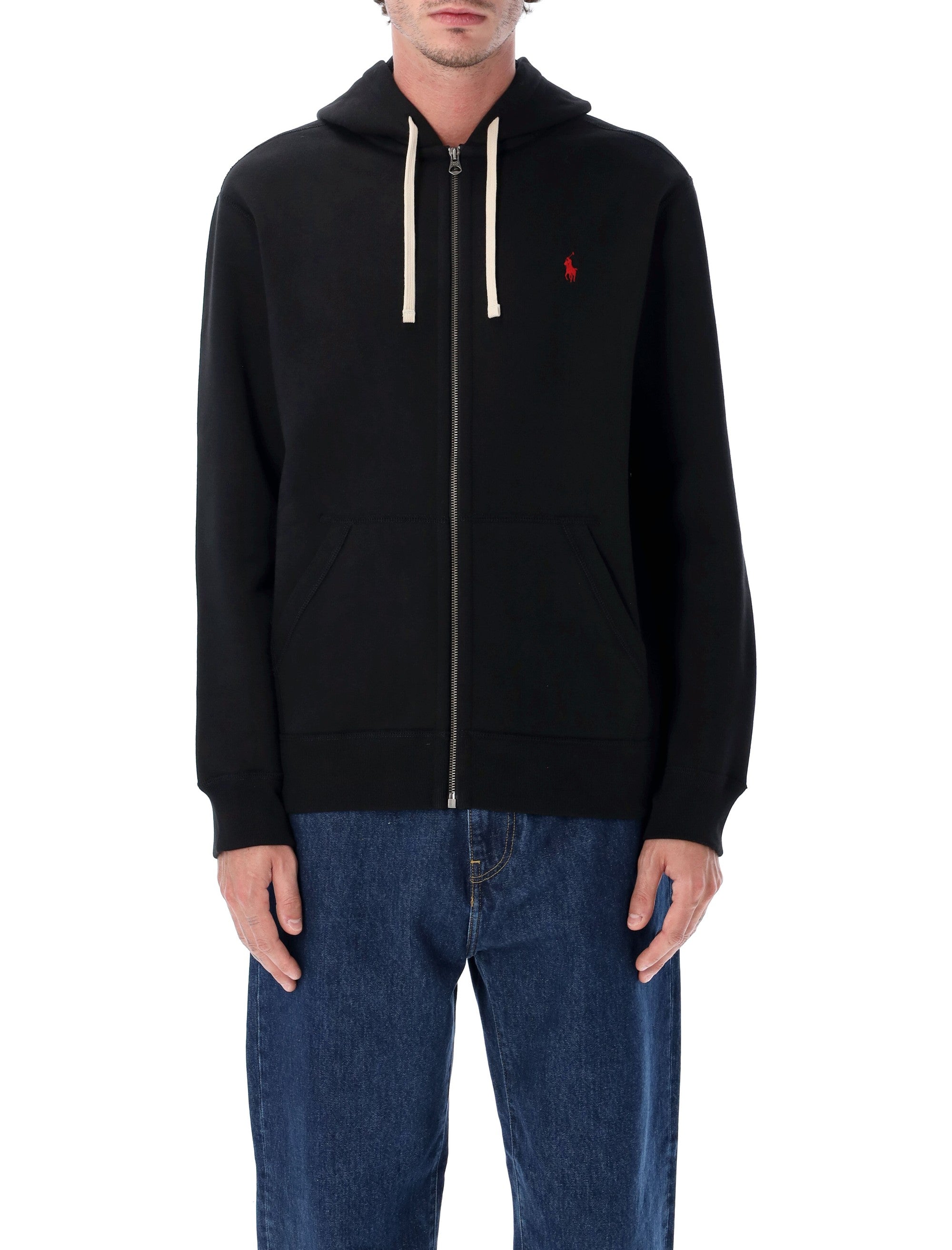 POLO  Men's Full-Zip Fleece Hoodie-OSI