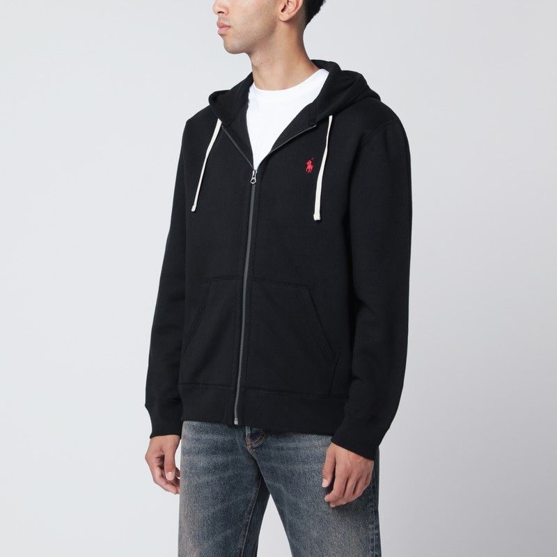 POLO  Brushed Cotton Zip Sweatshirt for Men-OSI