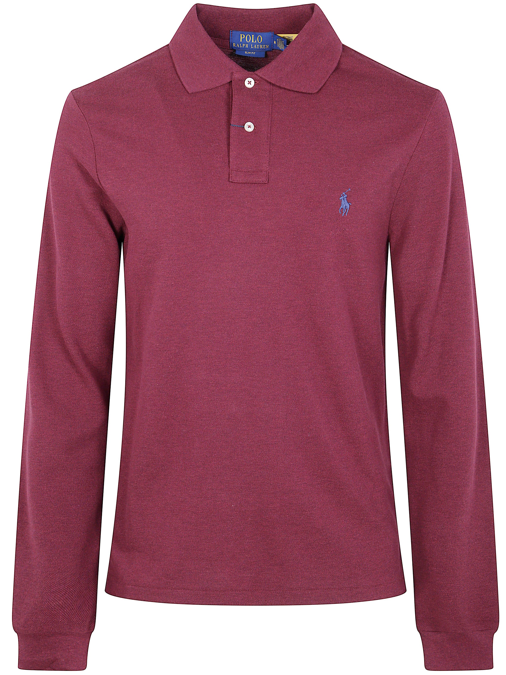 POLO  Long Sleeve Knit Polo Shirt for Men-OSI