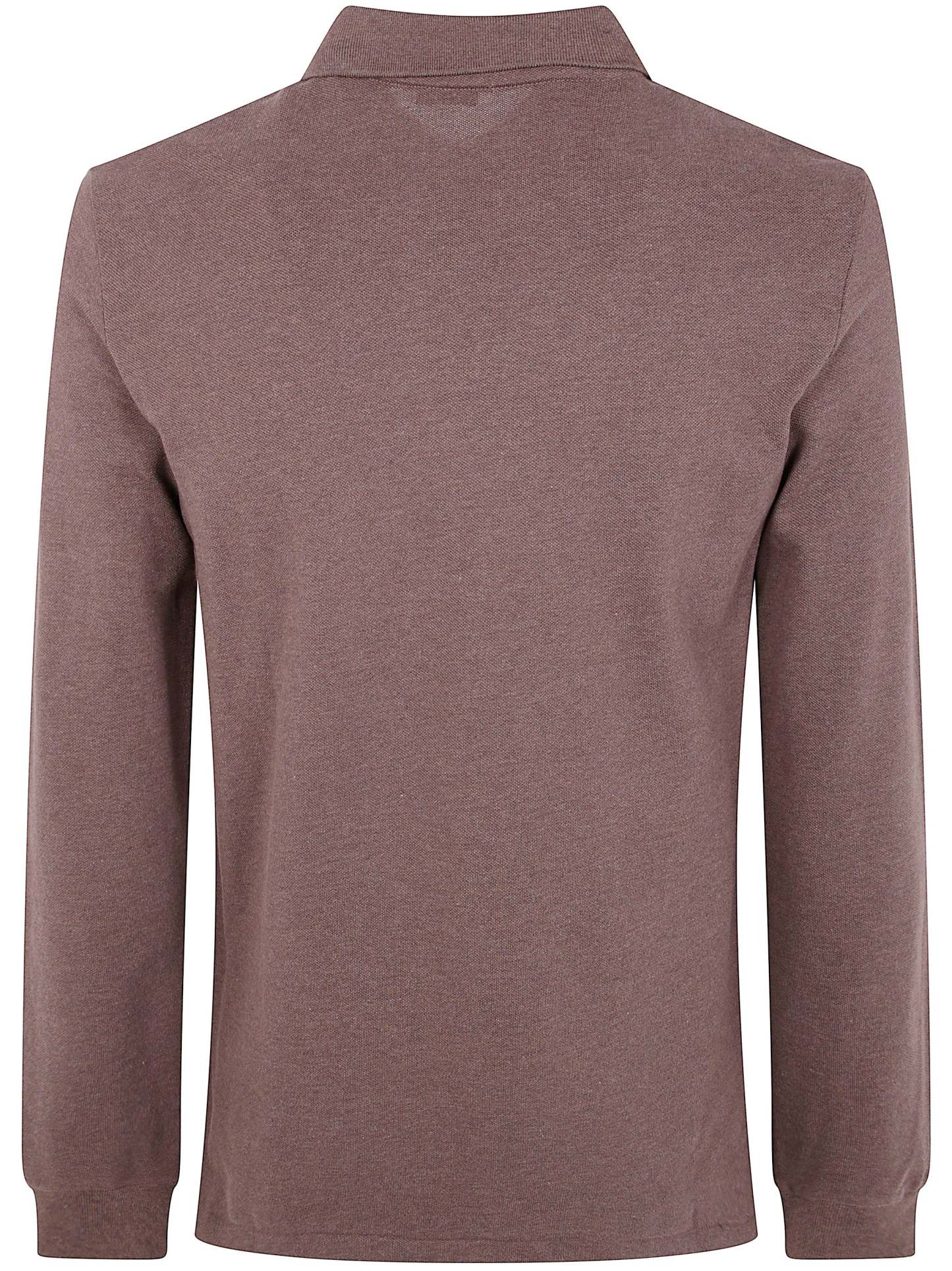 POLO  Long Sleeve Knit Polo Shirt for Men - FW25 Collection-OSI