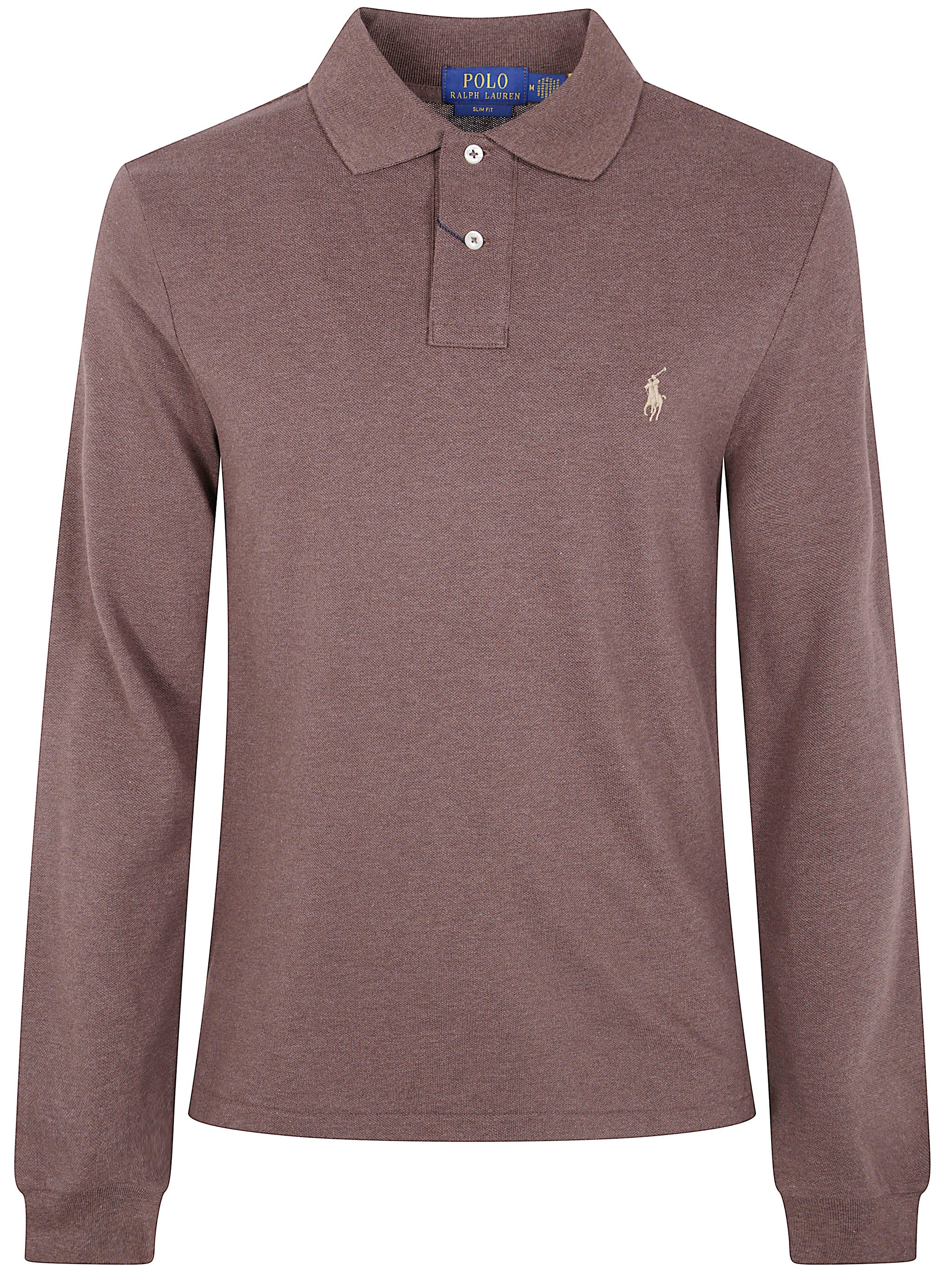 POLO  Long Sleeve Knit Polo Shirt for Men - FW25 Collection-OSI