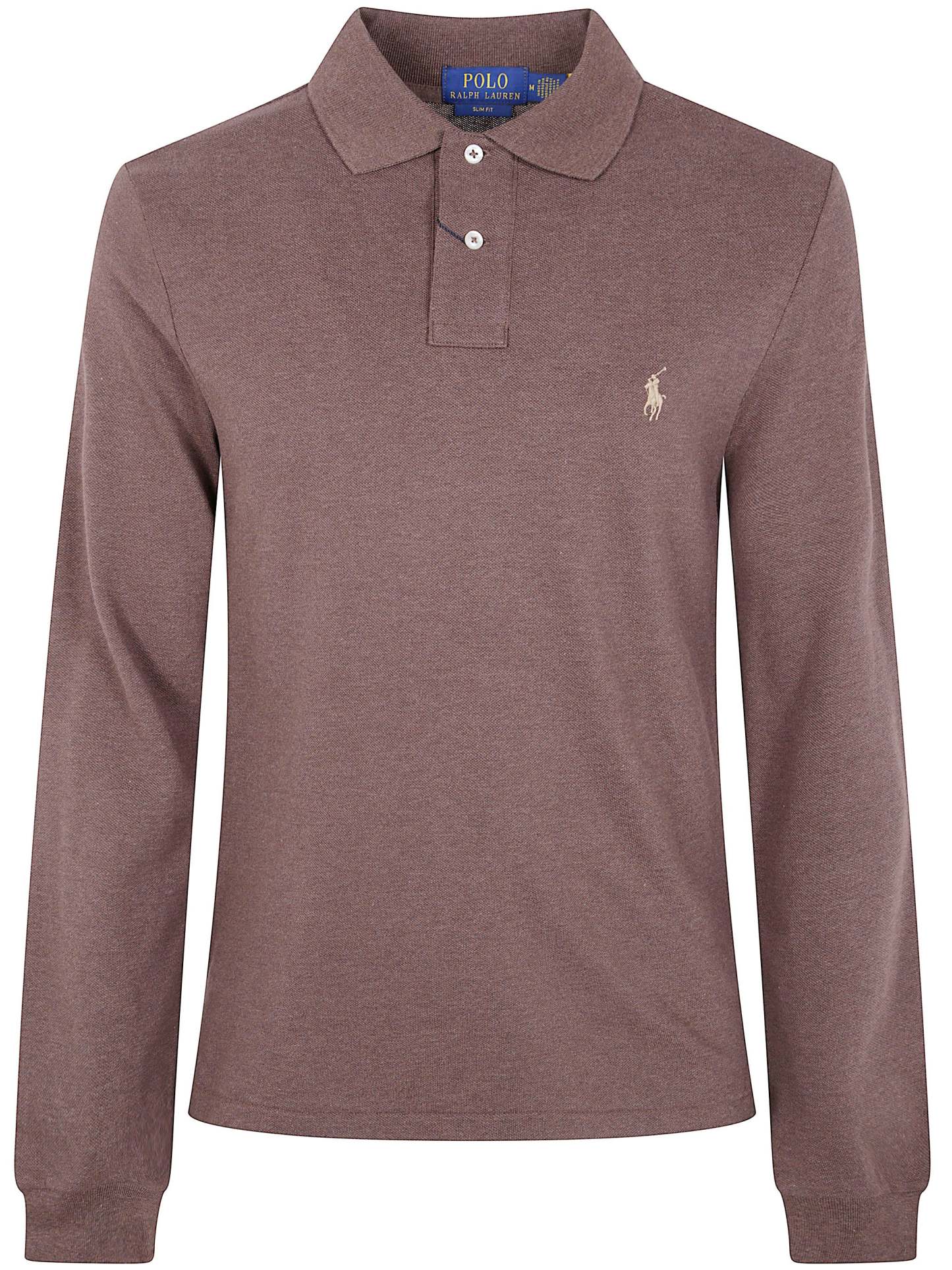 POLO  Long Sleeve Knit Polo Shirt for Men - FW25 Collection-OSI