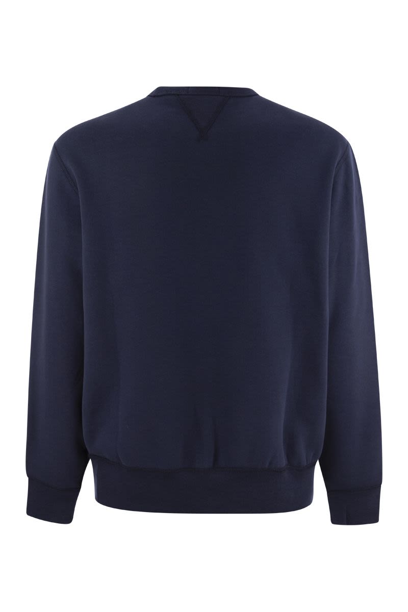 POLO  Men's Cotton Blend Crew Neck Sweatshirt-OSI