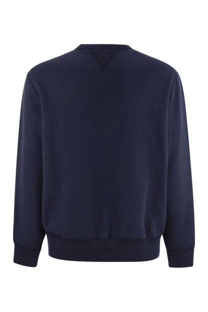 POLO  Men's Cotton Blend Crew Neck Sweatshirt-OSI