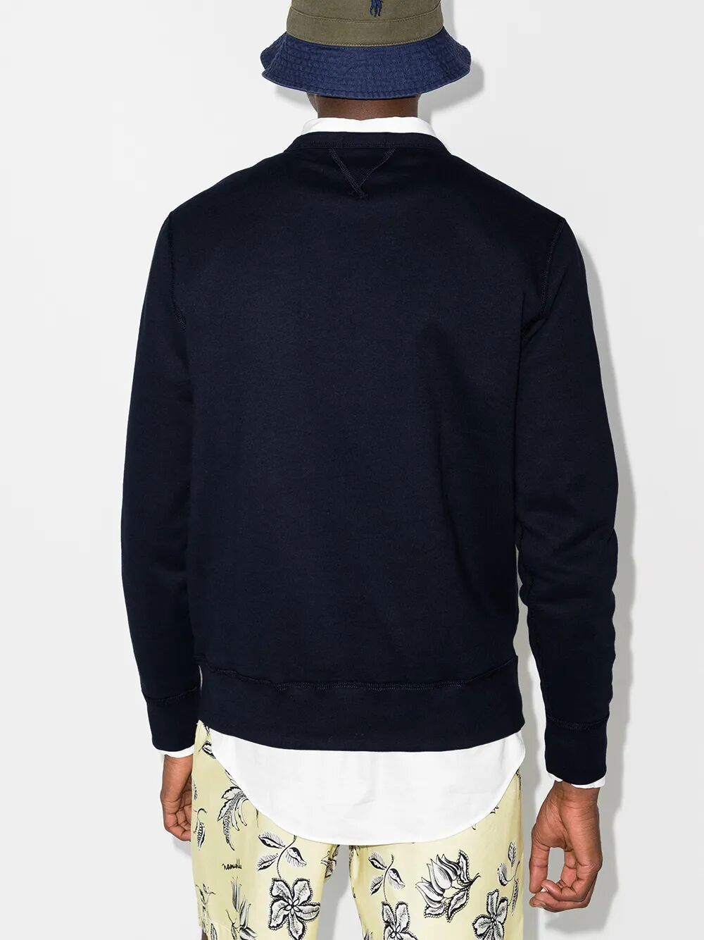 POLO  Men's Long Sleeve Knit Sweatshirt-OSI