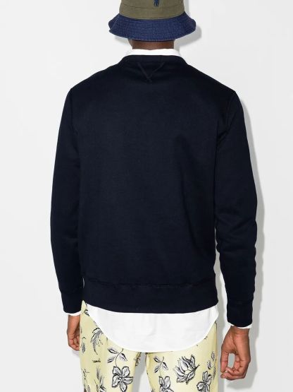 POLO  Men's Long Sleeve Knit Sweatshirt-OSI