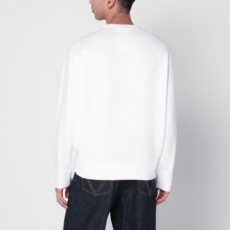 POLO  Men's Cotton Blend Crew Neck Sweatshirt with Logo-OSI