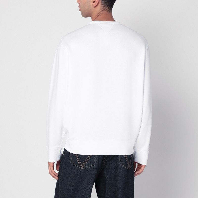 POLO  Men's Cotton Blend Crew Neck Sweatshirt with Logo-OSI