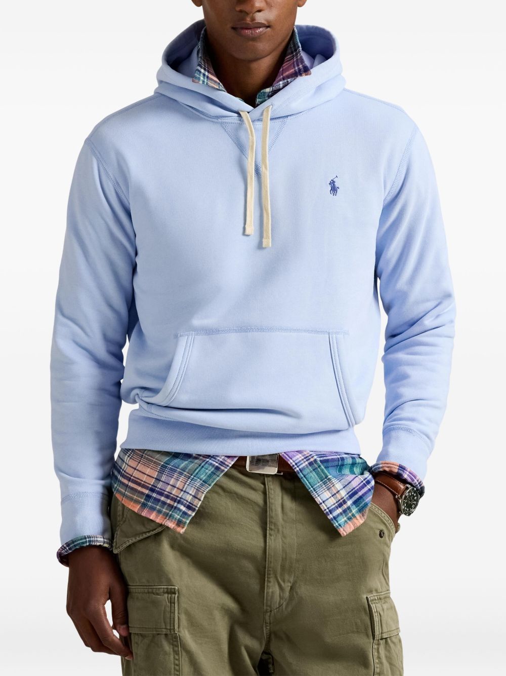 POLO  Signature Logo Hoodie-OSI