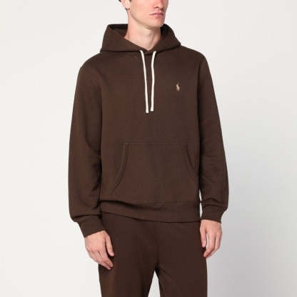 POLO  Cotton-Blend Hoodie Sweatshirt for Men - FW25-OSI