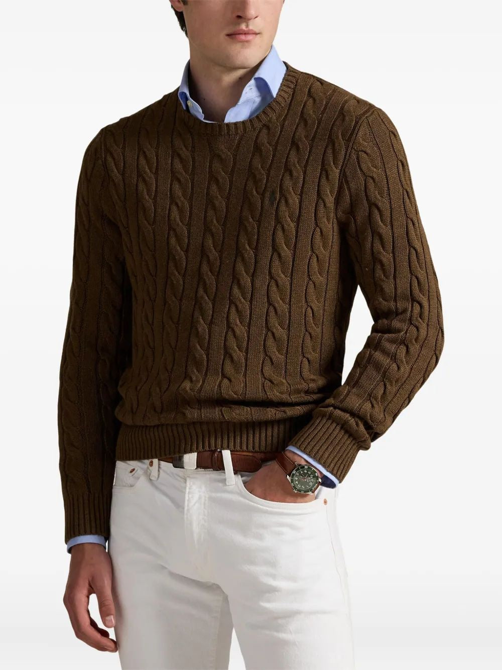 POLO  Men's Long Sleeve Pullover-OSI