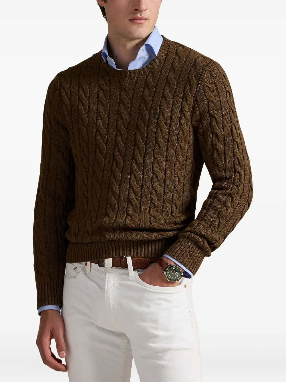 POLO  Men's Long Sleeve Pullover-OSI