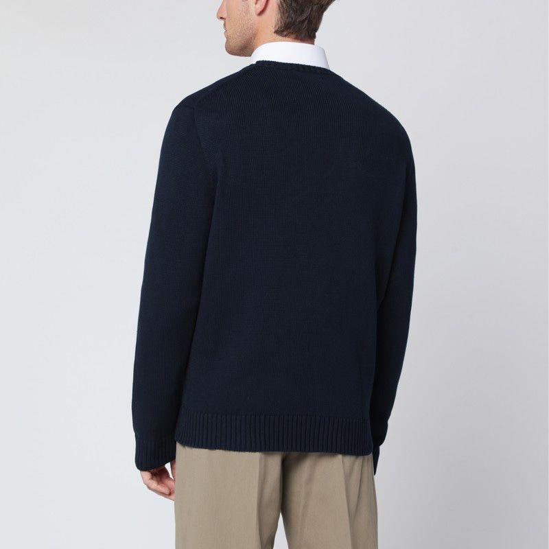 POLO  Cotton Crewneck Sweater for Men - FW25 Collection-OSI