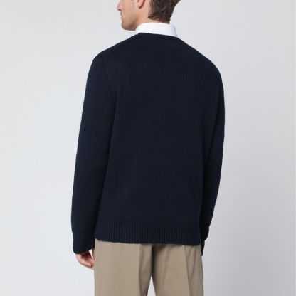 POLO  Cotton Crewneck Sweater for Men - FW25 Collection-OSI