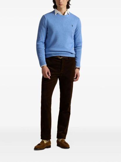 POLO  Classic Polo Pony Cotton Knit Pullover - Men’s-OSI