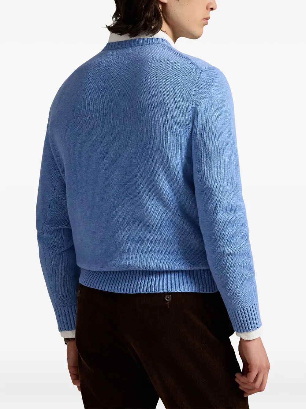 POLO  Classic Polo Pony Cotton Knit Pullover - Men’s-OSI