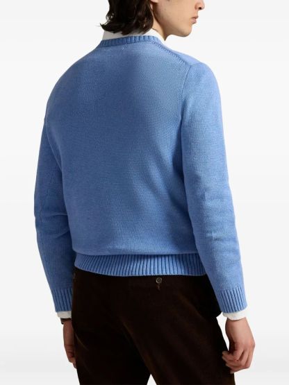 POLO  Classic Polo Pony Cotton Knit Pullover - Men’s-OSI