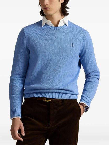 POLO  Classic Polo Pony Cotton Knit Pullover - Men’s-OSI